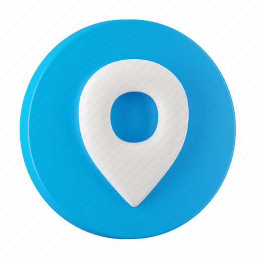 Location, pin, direction, map 3D illustration - Download on Iconfinder