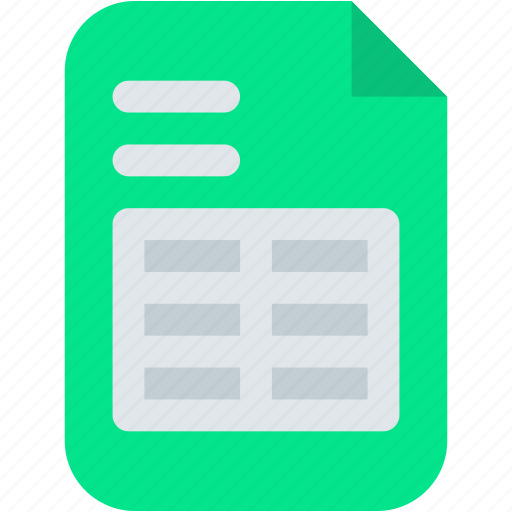 Sheet, notes, google, paper, document, interface icon - Download on Iconfinder