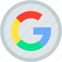 google, search, engine, logotype, brand, searching, social, network