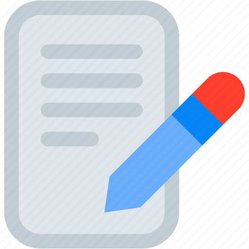 Article, writing, copywriting, content, pencil, blog icon - Download on Iconfinder