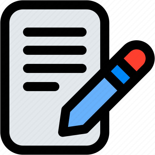 Article, writing, copywriting, content, pencil, blog icon - Download on Iconfinder