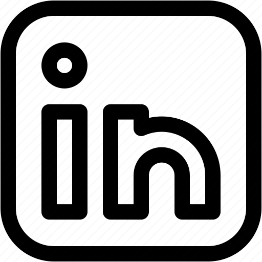 Linkedin, social, network, logo, brands, badge, networks icon - Download on Iconfinder