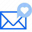 message, email, communication, letter, love, like, valentine