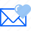 message, communication, letter, love, heart, email, social media 