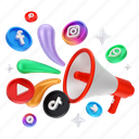marketing, advertising, social media, branding, digital marketing, promotion, megaphone 