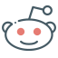 logo, reddit, robot 