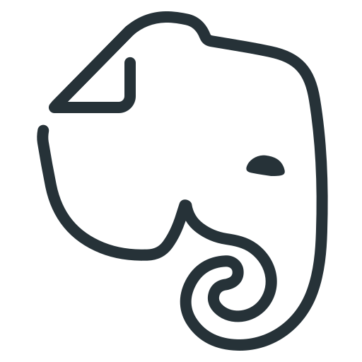 Elephant, evernote, logo icon - Free download on Iconfinder