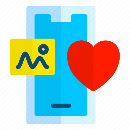 Mobile, heart, like, love icon - Download on Iconfinder