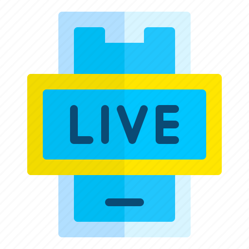 Mobile, live, stream, streaming icon - Download on Iconfinder