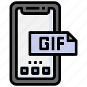 gif, story, smartphone, social, network, media