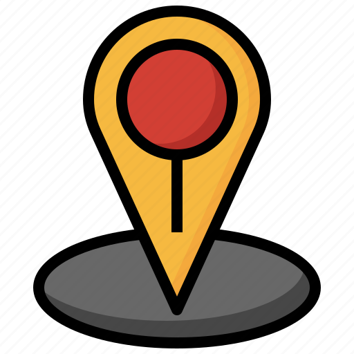 Location, pin, pointer, map, maps, placeholder, share icon - Download on Iconfinder