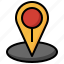 location, pin, pointer, map, maps, placeholder, share, interface 