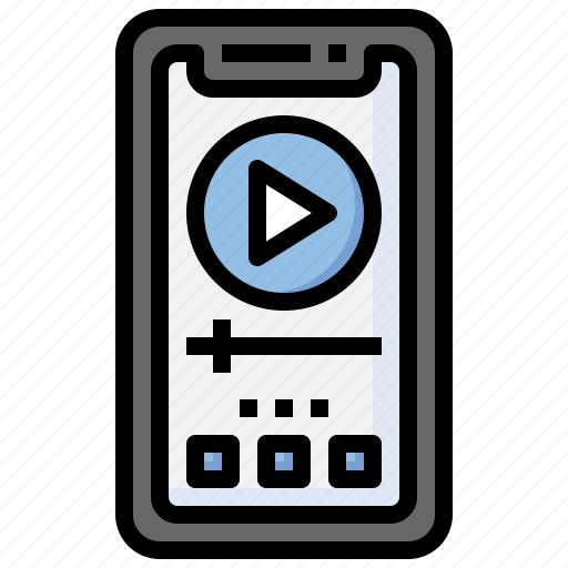 Video, upload, post, smartphone, social, media icon - Download on Iconfinder
