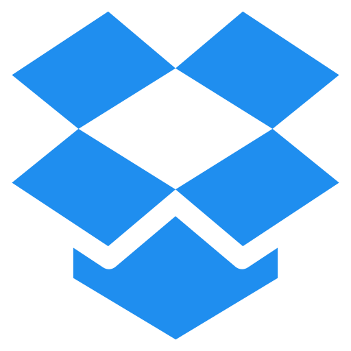 Dropbox, file sharing, files, dropbox logo icon - Free download
