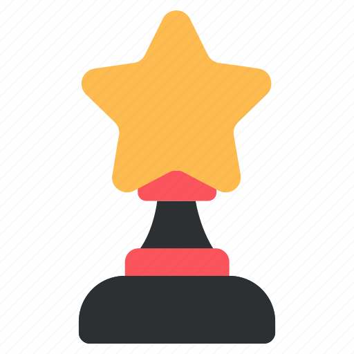 Star trophy, star award, reward, achievement, success icon - Download on Iconfinder