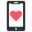mobile love, mobile romanse, online love, digital love, online dating 
