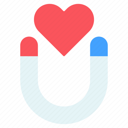 Attract love, attract heart, affection, adorable, repel love icon - Download on Iconfinder