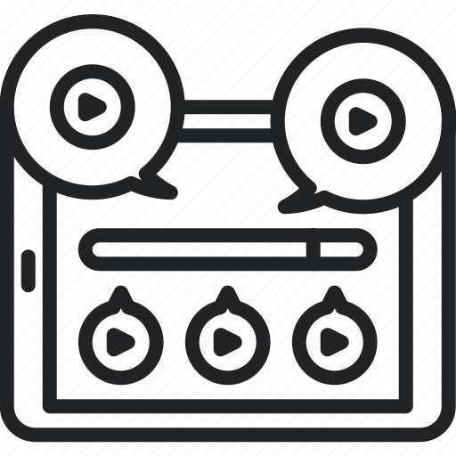Social video, video, camera, photography, play, movie icon - Download on Iconfinder
