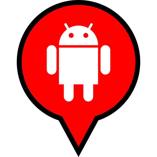 Android, pin, android logo, map pin icon - Free download