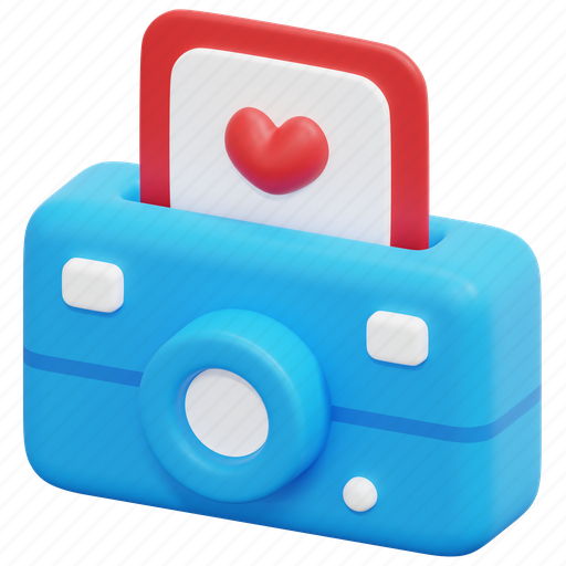 Photo, camera, social, media, network, 3d, object 3D illustration - Download on Iconfinder