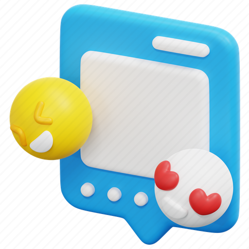 Social, frame, post, media, network, 3d, object 3D illustration - Download on Iconfinder
