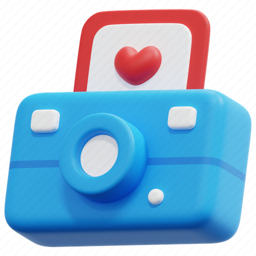 Photo, camera, social, media, network, 3d, render 3D illustration - Download on Iconfinder