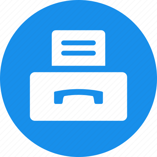 Document, efax, fax, incoming, machine, outgoing icon - Download on Iconfinder
