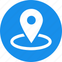 blue, gps, location, map, marker, navigation, nearby 