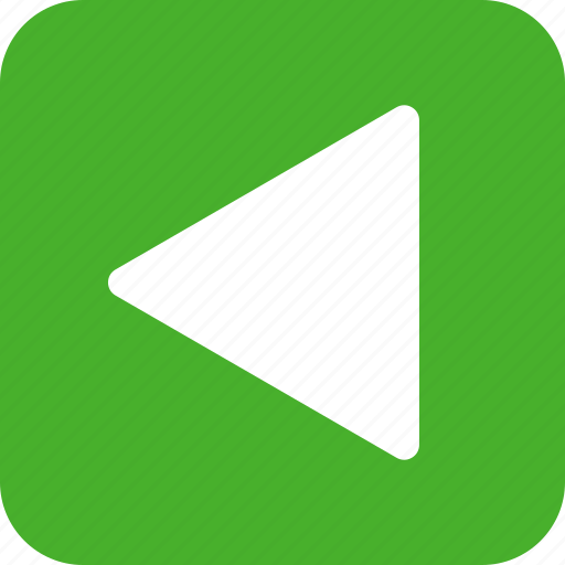Square, arrow, back, green, left icon - Download on Iconfinder
