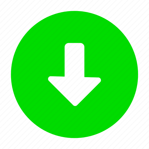 Arrow, down, download, downloads, green icon - Download on Iconfinder