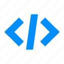 blue, code, script, source