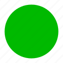 video, rec, green, circle, button