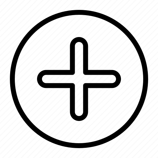 Add, plus, sign, maths, mathematics, button, interface icon - Download on Iconfinder