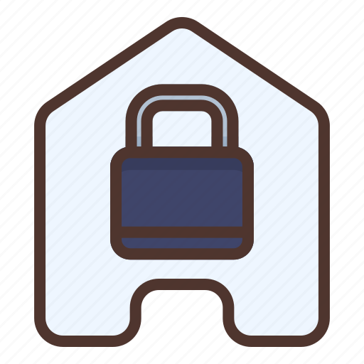 Home, locked icon - Download on Iconfinder on Iconfinder