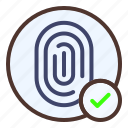 fingerprint, scanner, approved