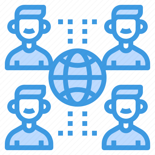 Network, group, global, team, social, media icon - Download on Iconfinder