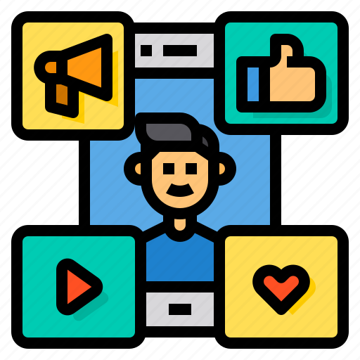 Social, media, relationship, chat, application, online icon - Download on Iconfinder