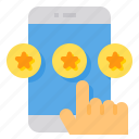 feedback, rating, emoji, star, social, media