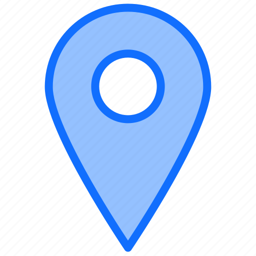 Gps, pin, location, navigation, marker icon - Download on Iconfinder