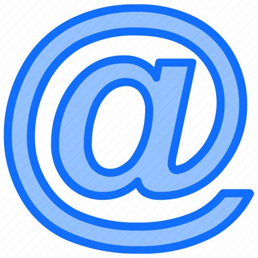 Sign, internet, at, email icon - Download on Iconfinder