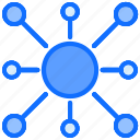 links, network, sharing, connection