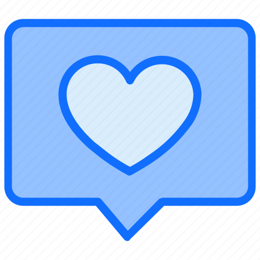 Like heart, chat, message, comment icon - Download on Iconfinder