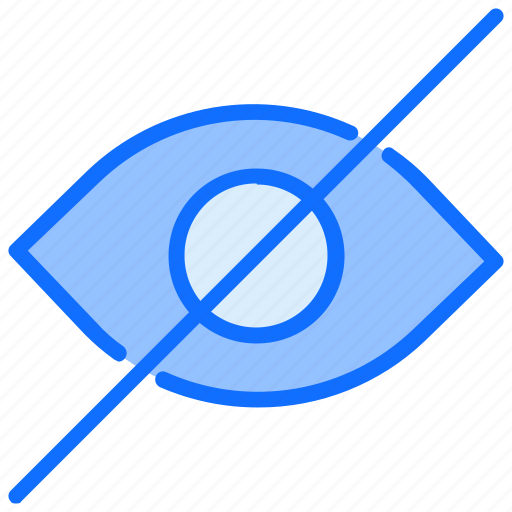 Hide, reject, invisibility, eye, unviewed icon - Download on Iconfinder