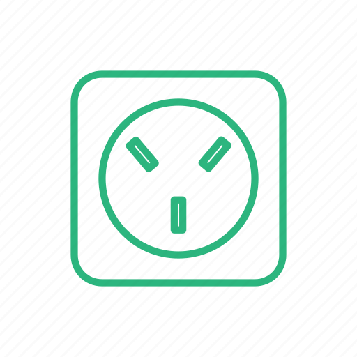 Flat icon, light, lighting, power, power socket, socket, energy icon - Download on Iconfinder