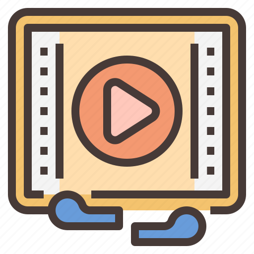 Movie, entertainment, film, drama, video, streaming, video streaming icon - Download on Iconfinder