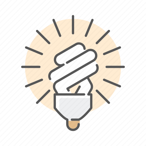 Energy saving light bulb, environment, lamp, lighting icon - Download on Iconfinder