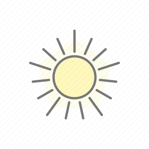Climate, meteorology, summer, sun, sunny, sunshine, weather icon - Download on Iconfinder