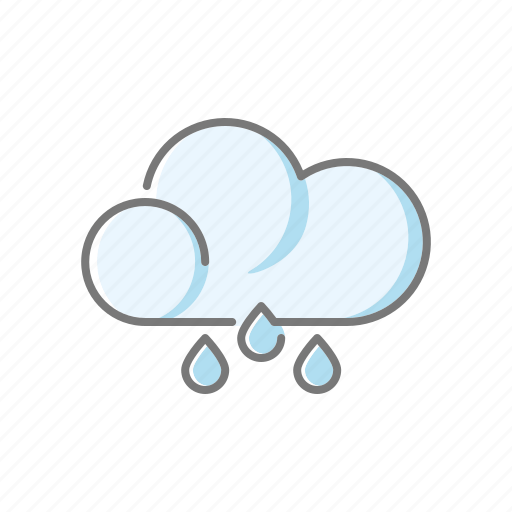 Climate, cloud, meteorology, rain, rain drops, rainy, weather icon - Download on Iconfinder
