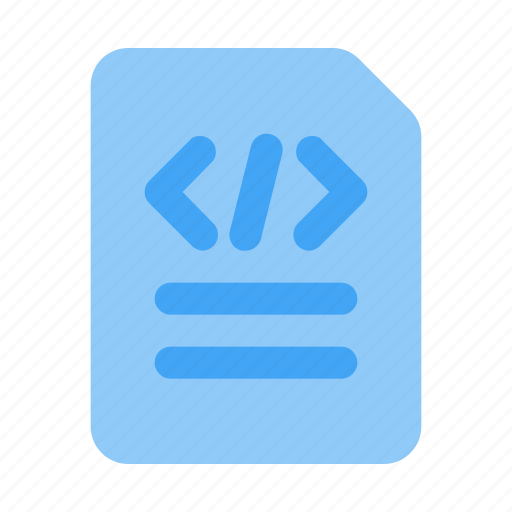 Script, coding, document, file, software icon - Download on Iconfinder