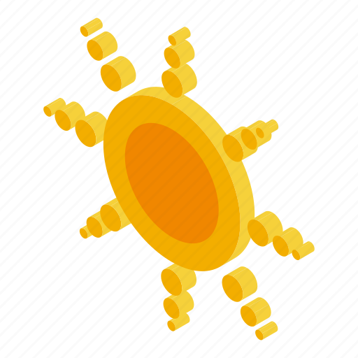 Solarium, sun, isometric icon - Download on Iconfinder